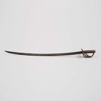 a French light cavalry sabre model 1822.