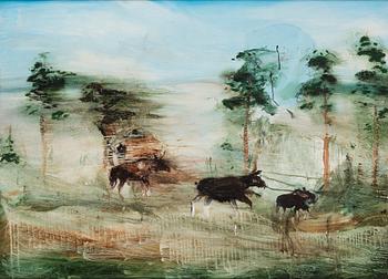 Ernst Billgren, 'Familj i skogen'.