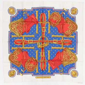 Hermès, scarf, "Selles a Housse".