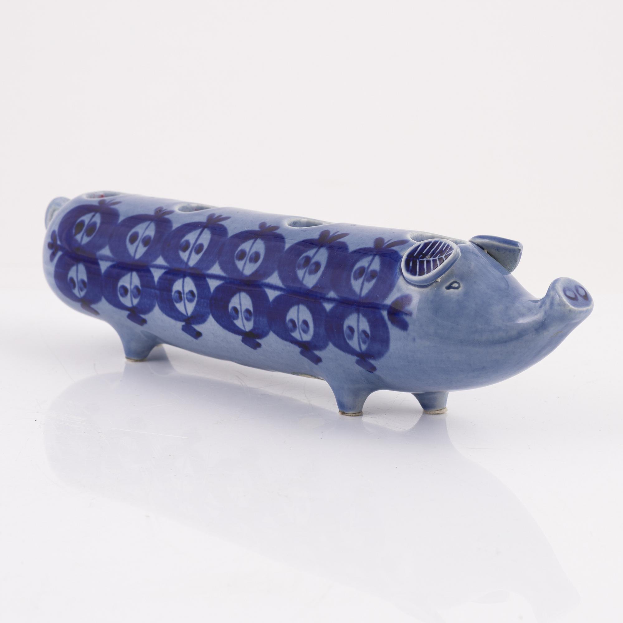 Lisa Larson, a stoneware candle holder from Gustavsberg.