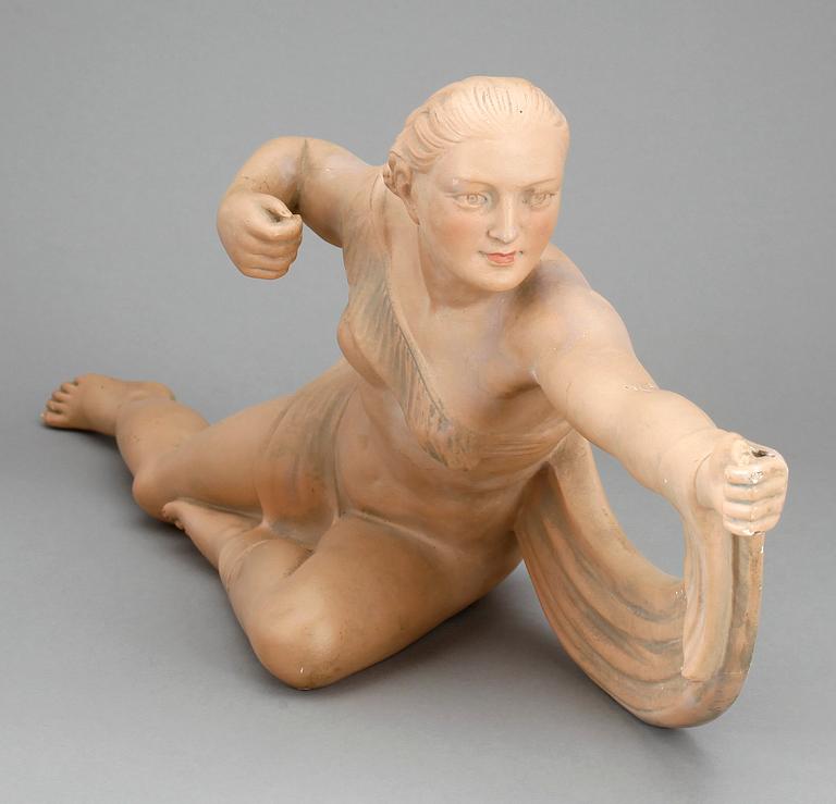 FIGURIN, keramik, art déco, 1930-tal.