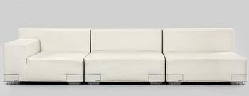 SOFFA, 3 delar, "Plastics Duo Sofa", Piero Lissoni, Carlo Tamborini, Kartell, 2000-tal.