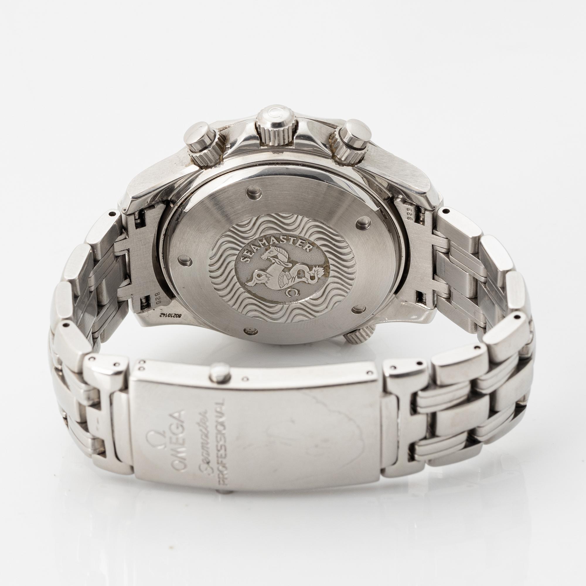 Omega, Seamaster Professional (300m/1000ft), Chronometer, wristwatch, 41,5 mm.