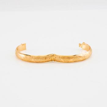 Stelt armband 18K guld, sannolikt Vicenza Italien.