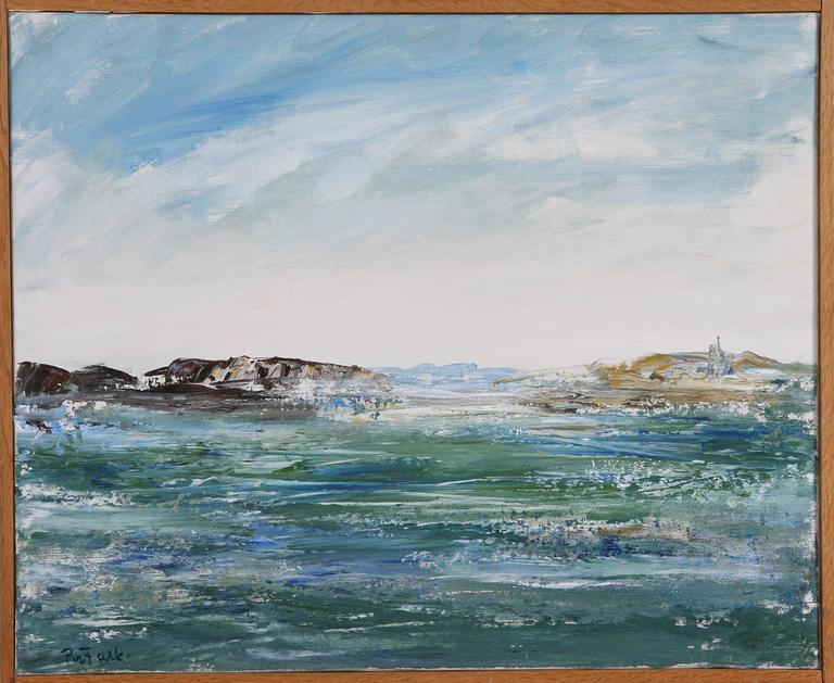 FALK, PER, olja på duk, sign.