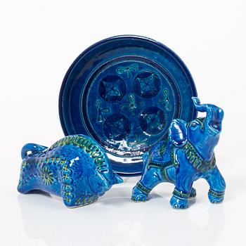 Bertil Vallien, skulpturer, ett par, Kosta Boda.