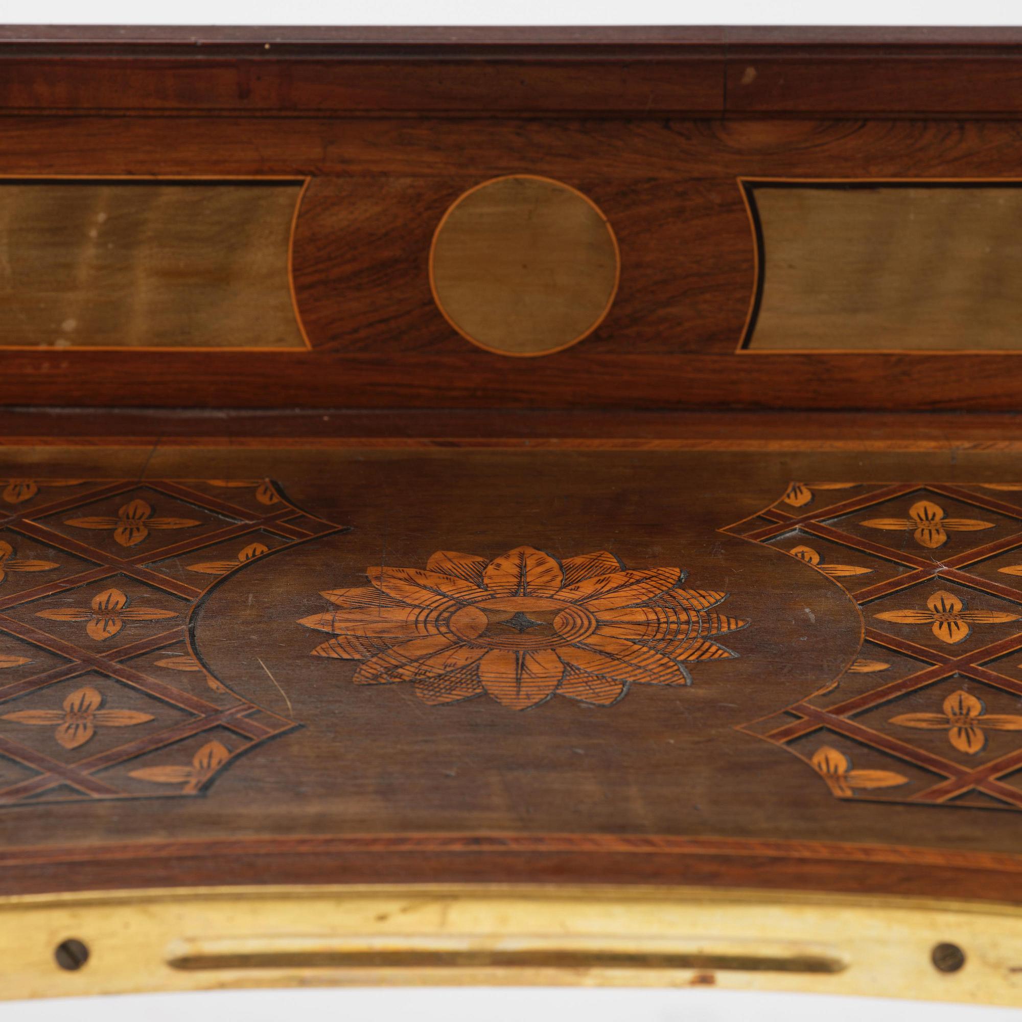 Konsolbord, utfört i Georg Haupts art, omkring år 1900, Gustaviansk stil.