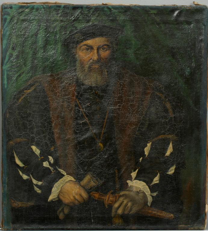 OKÄND KONSTNÄR, olja på duk, osign, 1800/1900-tal.