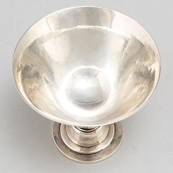 GEORG JENSEN INC USA, skål på fot, silver 925/1000, 1900-talets mitt.