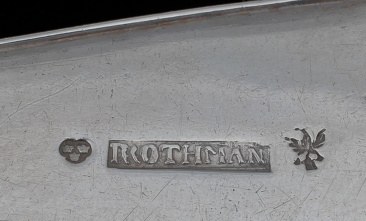 MATSKEDAR, 7 st, silver, bl a 1700-tal. Tot vikt 394 g.