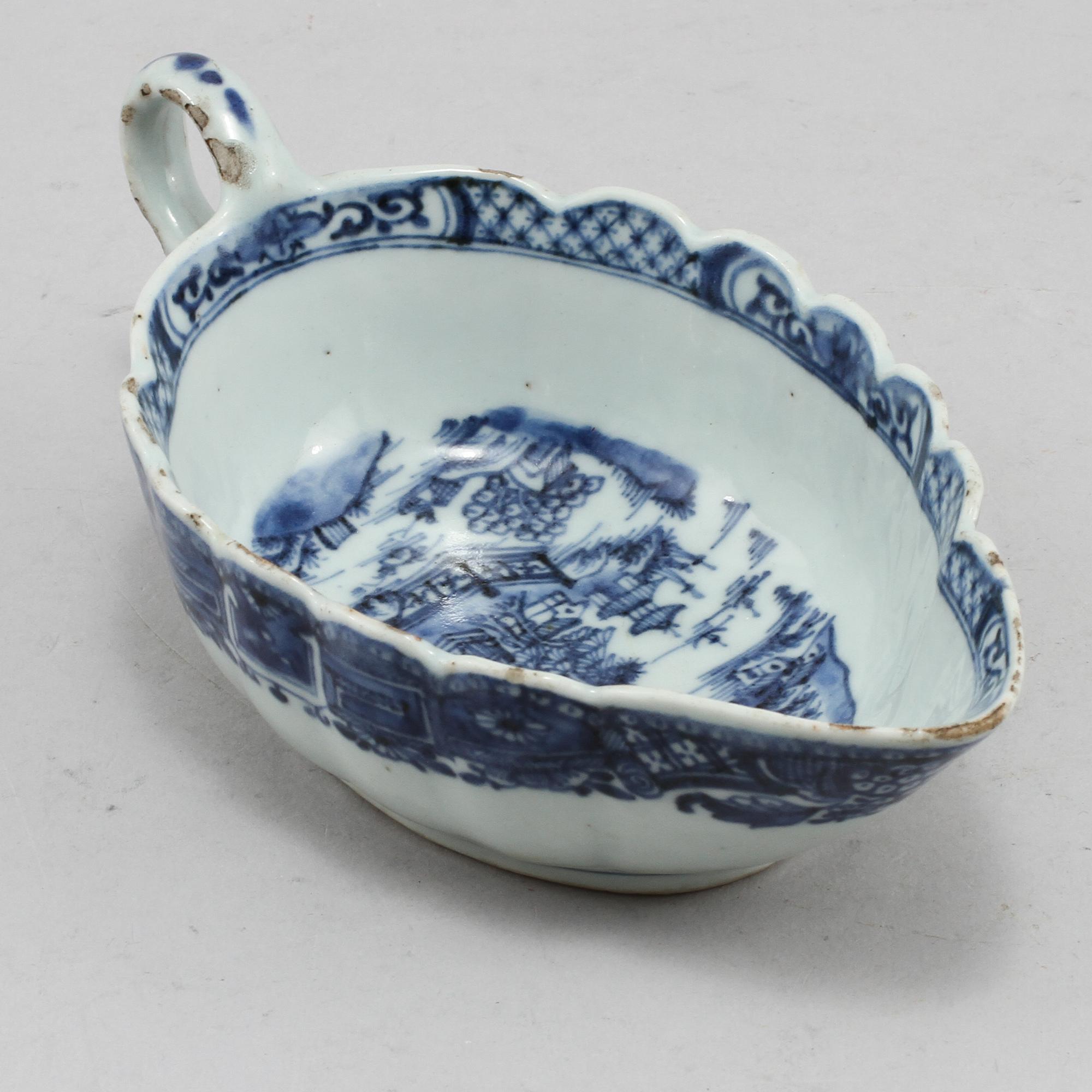 SÅSSNIPA, porslin, Kina, 1700/1800-tal.