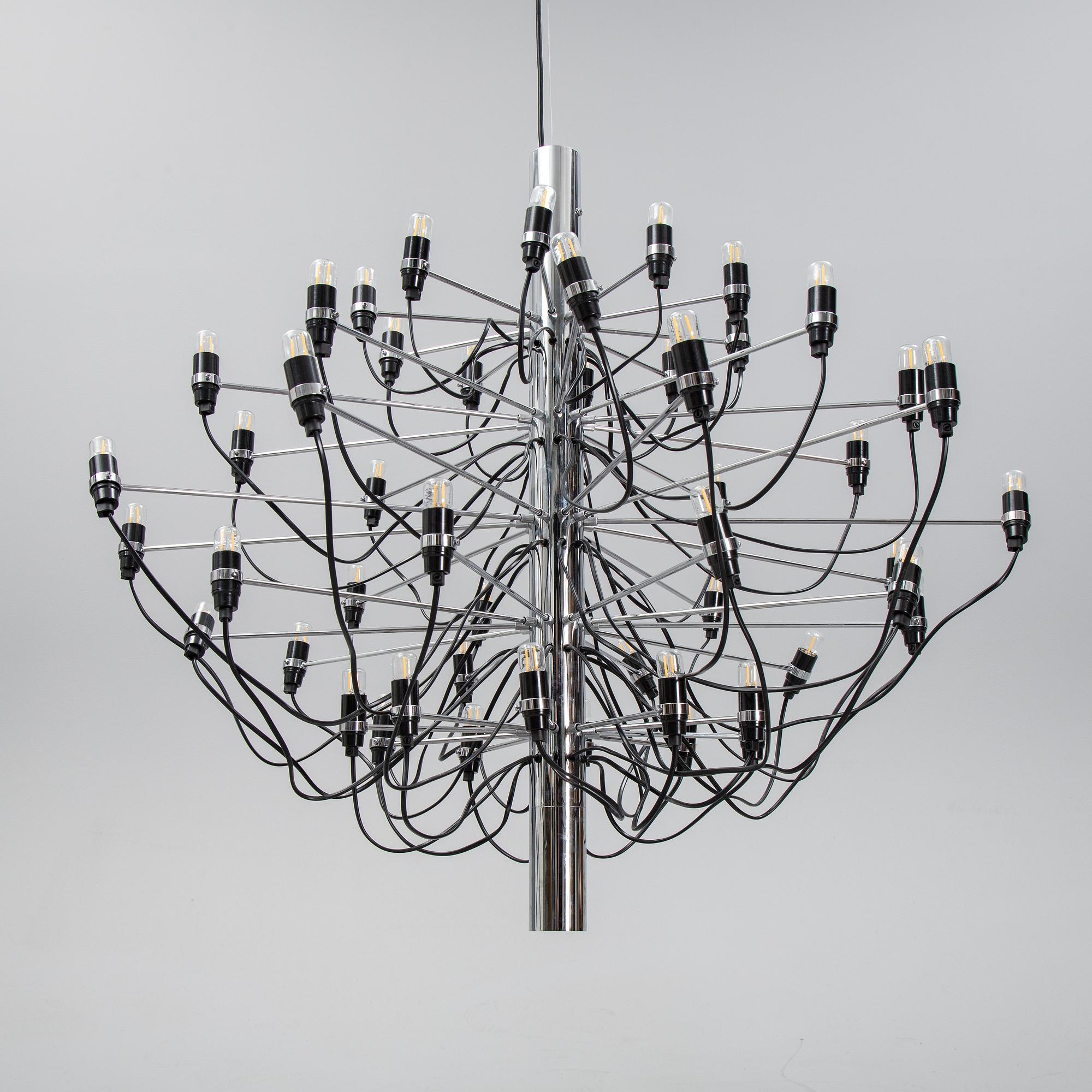 A model 2097-50 ceiling light by Gino Sarfatti for Flos.