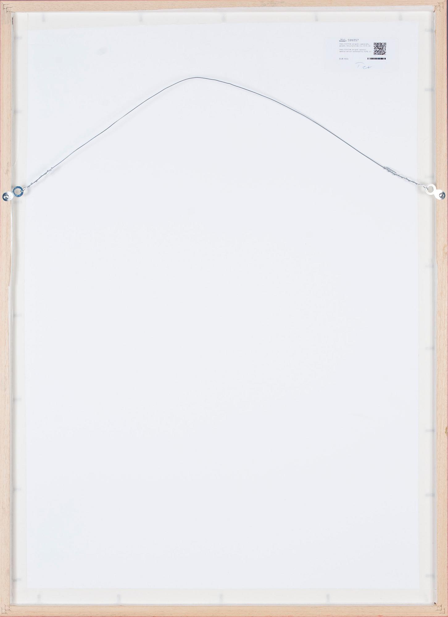 PAUL OSIPOW, serigrafi, signerad, daterad -89 och numrerad H.C. 13/15.