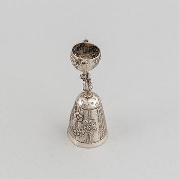 A silver wedding cup, probably Austria, first half of the 20th century.