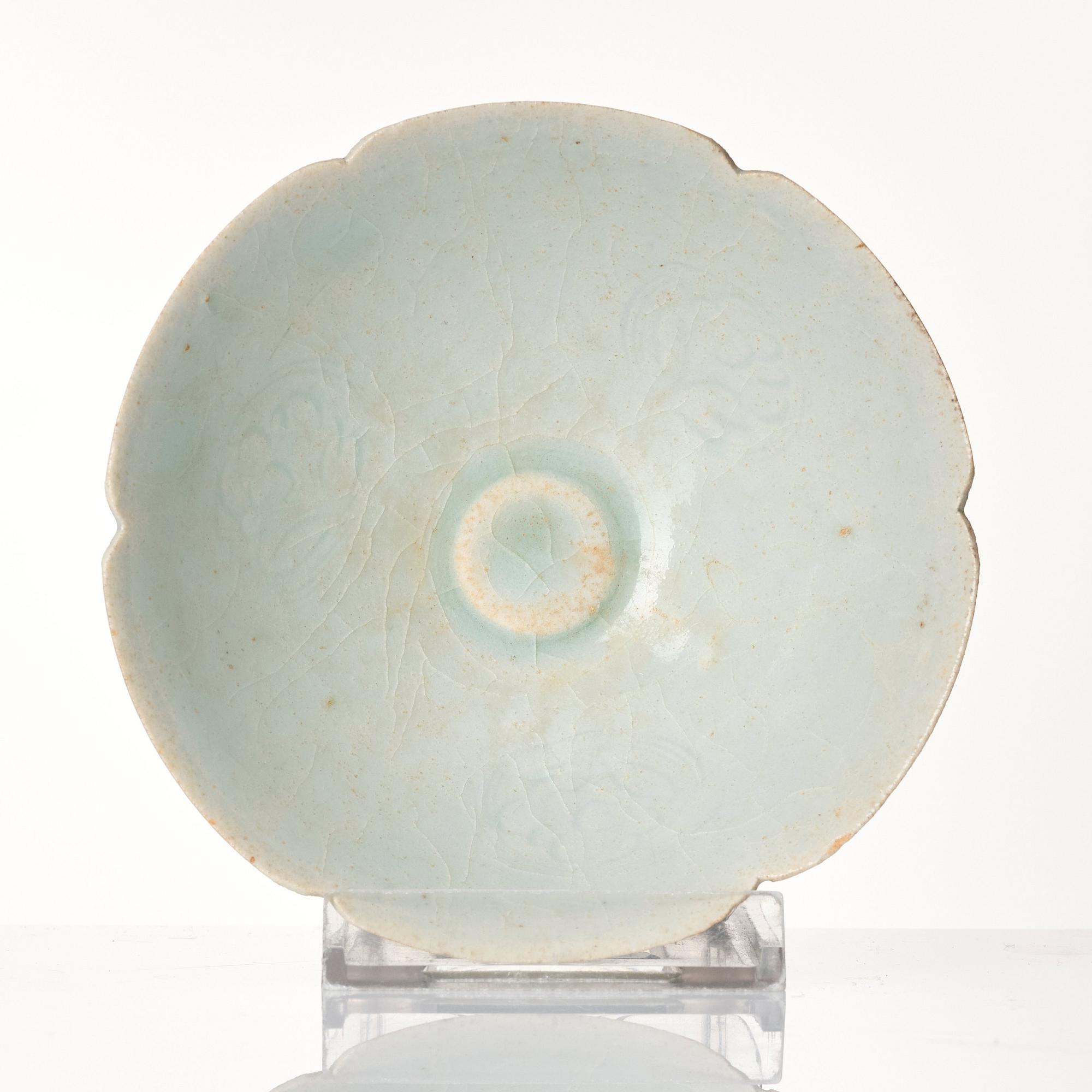 Skål, qingbai. Songdynastin (960-1279).