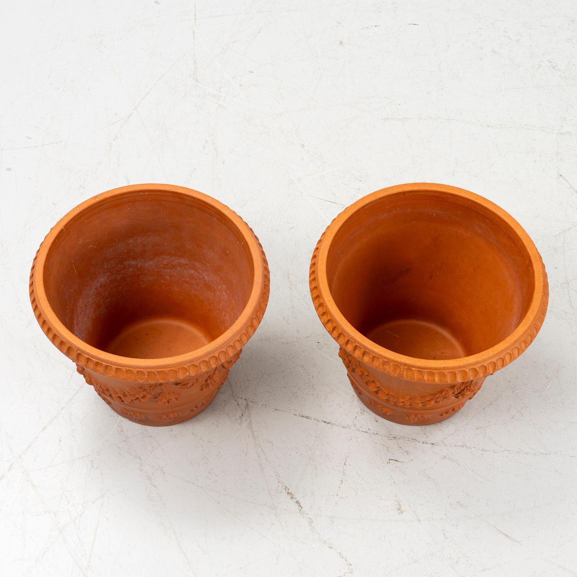 Ytterfoder, ett par, Bitossi, Italien, 1900-talets andra hälft.