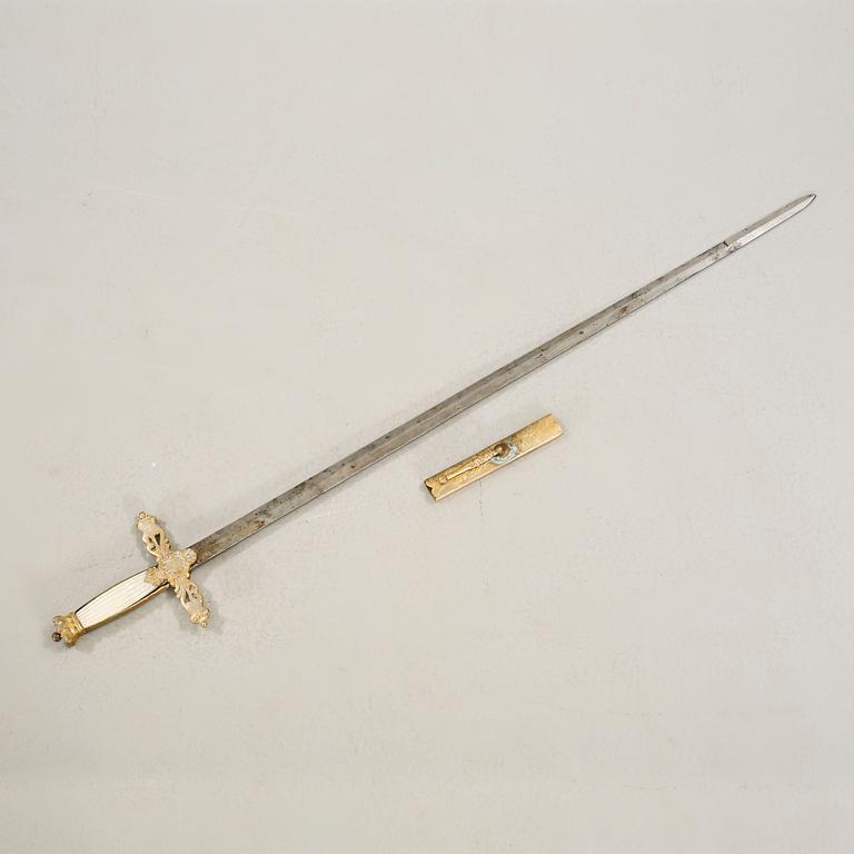 A small sword, second half of the 19th century.