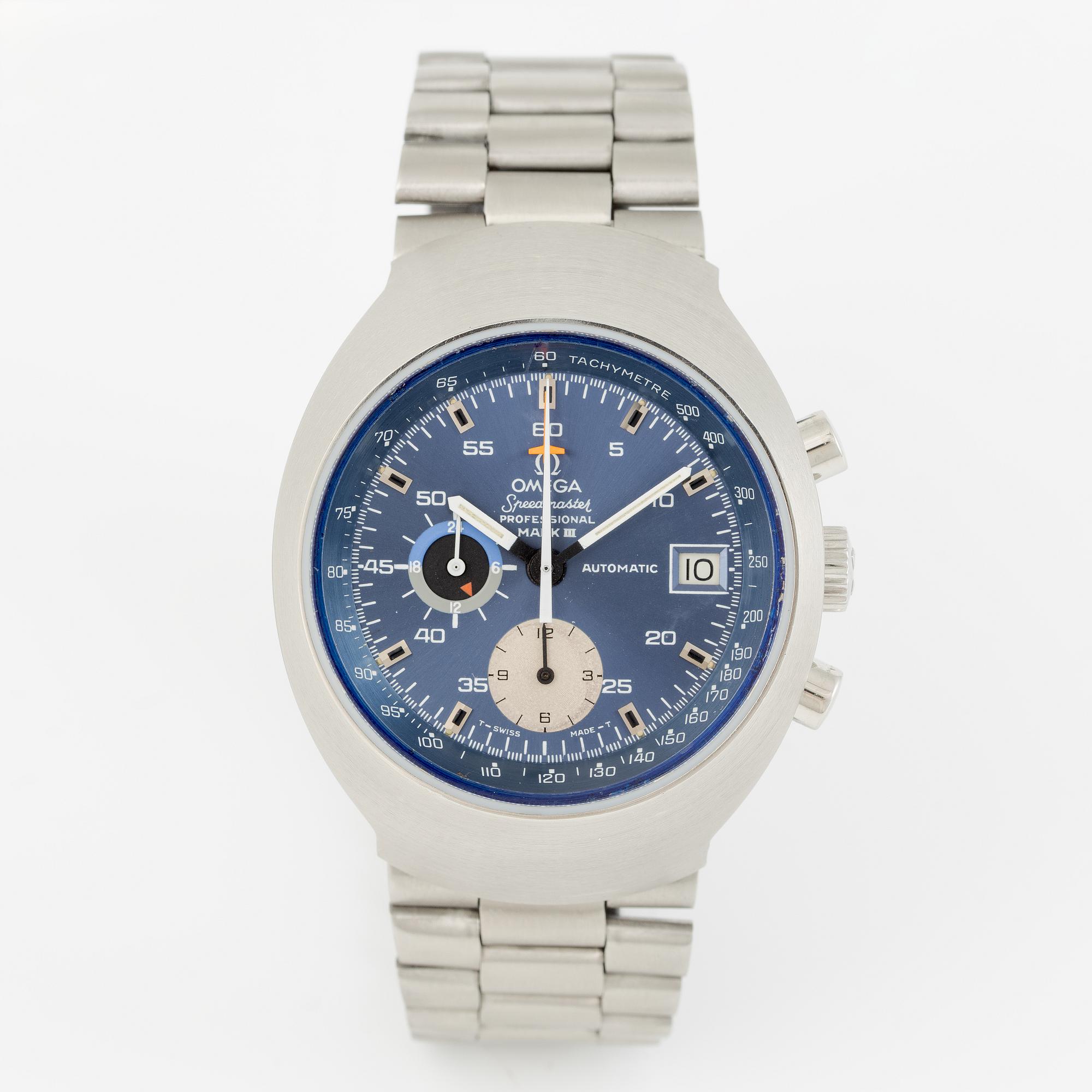 Omega, Speedmaster Professional, Mark III, chronograph, wristwatch, 41 mm.