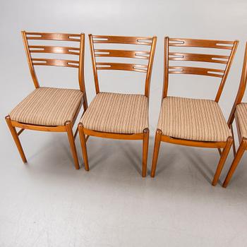 Stolar, 5 st, "Della" Danmark 1900-talets andra hälft, saluförda av IKEA.