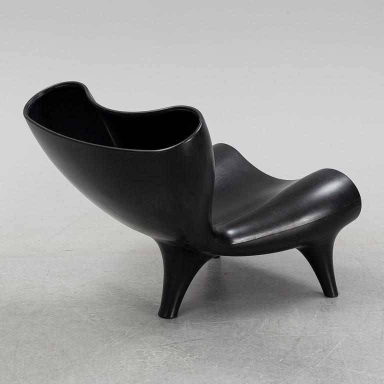 A Marc Newson, a 'Orgone' chair, designed 1993.