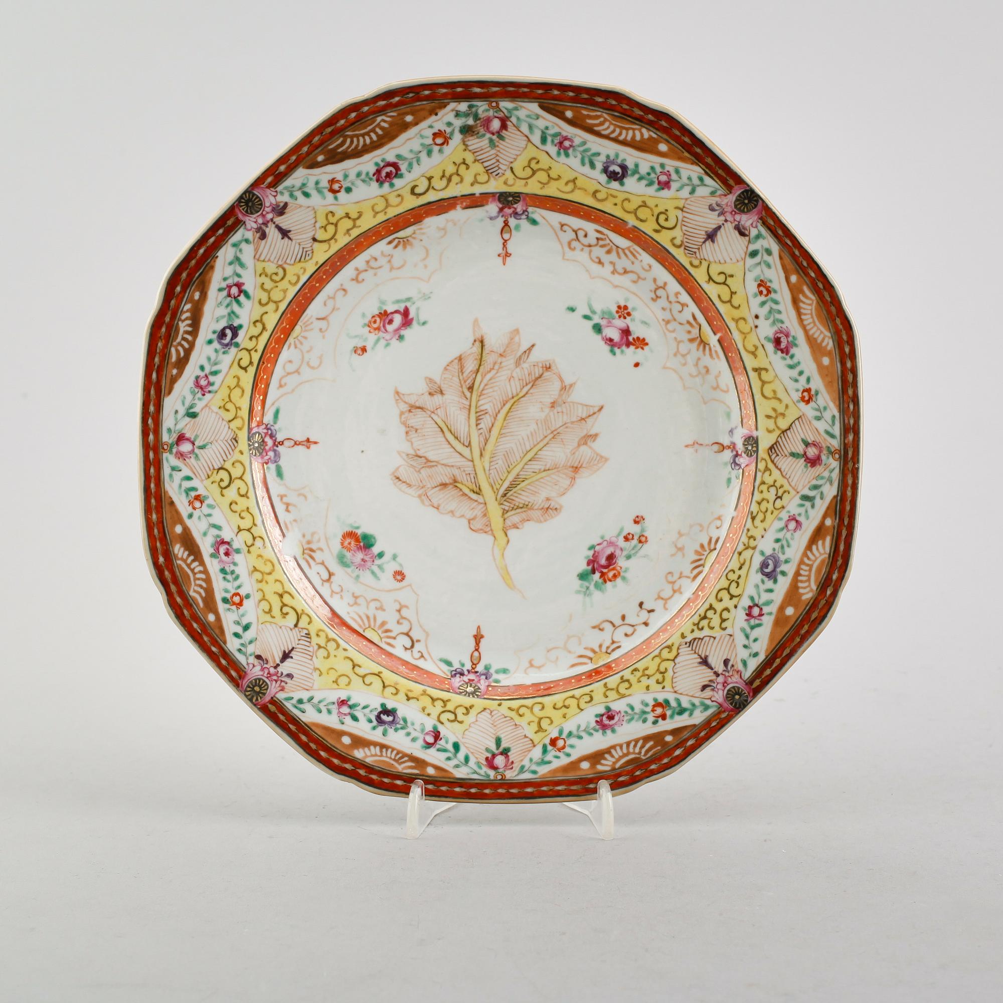 TALLRIK, porslin, Kina, Qianlong 1736-1795.