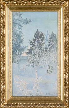 Väinö Blomstedt, Winter Landscape.