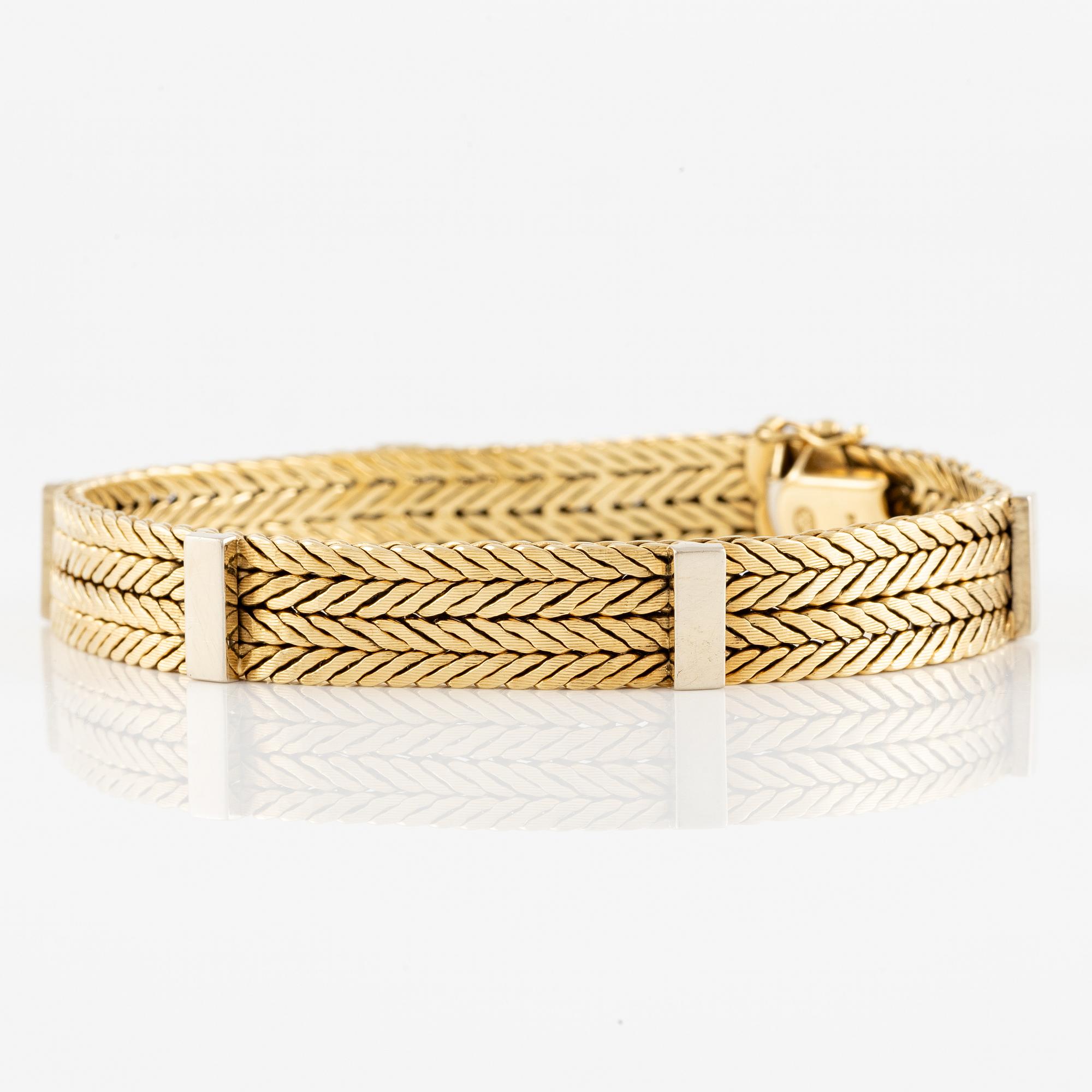 Bracelet 18K gold.
