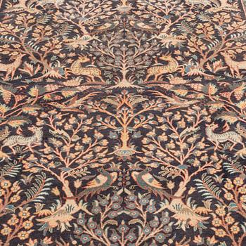 MATTA, old/semiantik, Golpayegan Iran, figural, ca 297 x 198 cm.