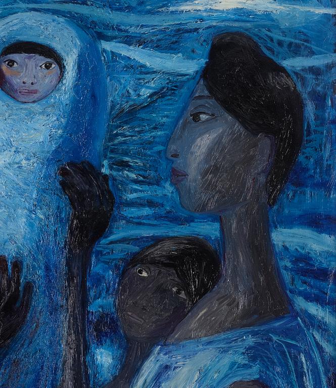 Waldemar Sjölander, Kvinnor med barn.