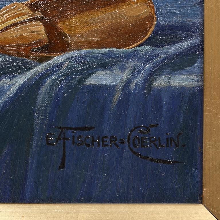 ERNST ALBERT FISCHER-CÖERLIN, olja på duk, sign.