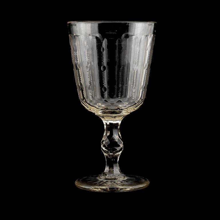 POKALGLAS, 1800-talets mitt.