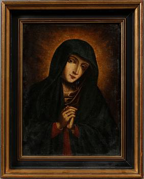 OKÄND KONSTNÄR, olja på duk, 1800-tal.