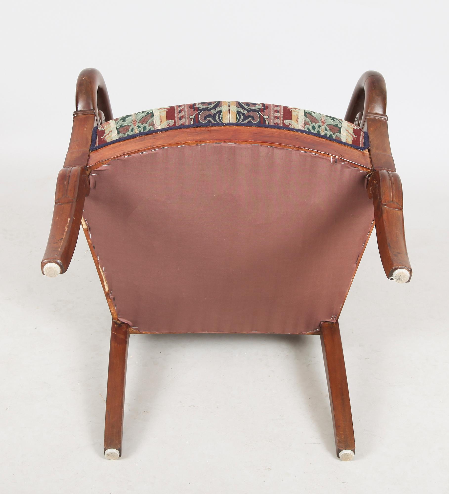 SKRIVSTOL, senempire, 1800-talets första hälft.