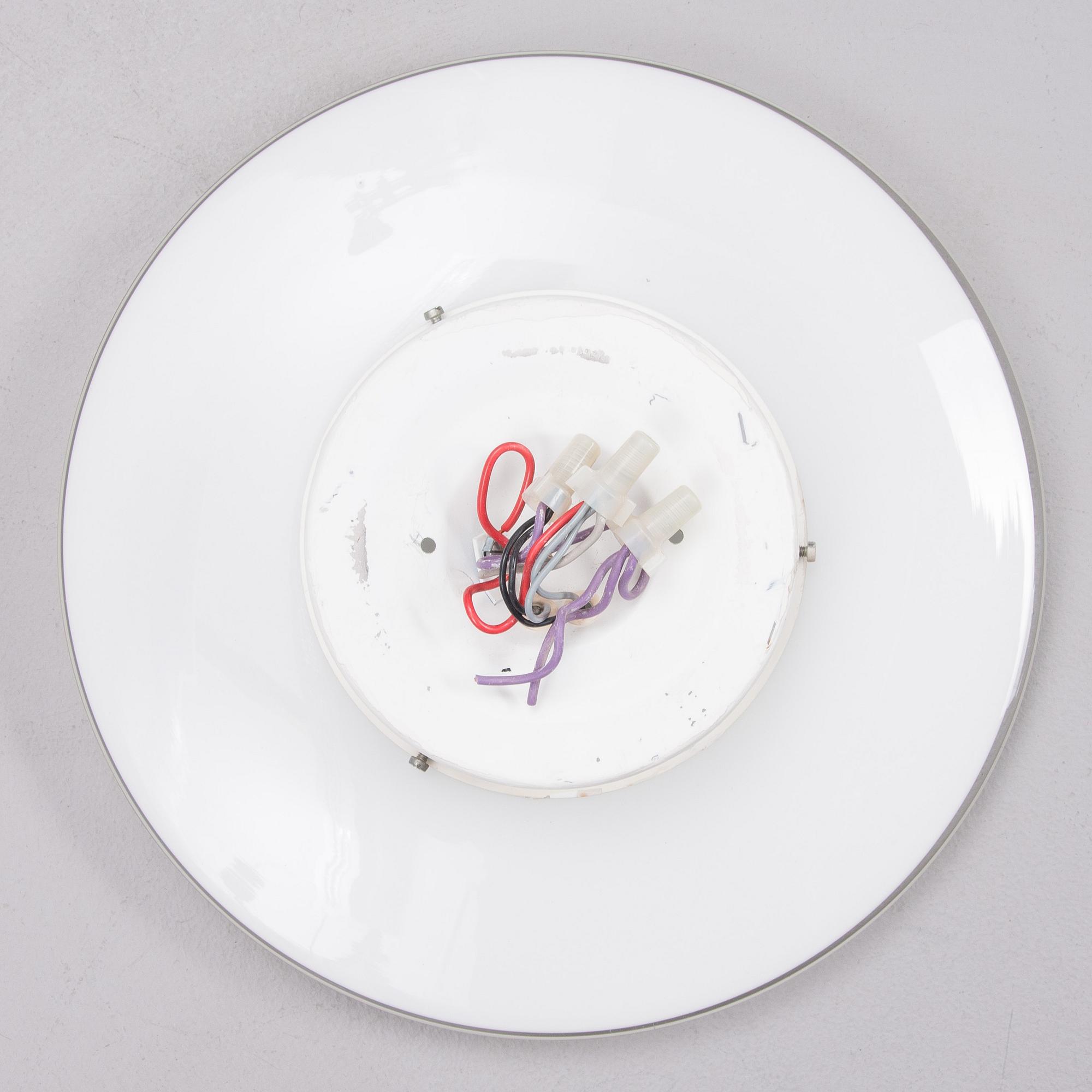 ARNE JACOBSEN, VÄGGLAMPA, "AJ-Eklipta", Louis Poulsen/ licenstillverkare Orno, Stockmann 1960-tal.