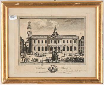 KOPPARSTICK, 6 st, troligen 1700-tal.