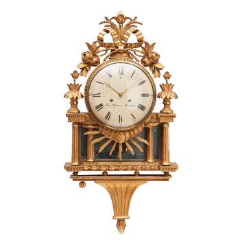 1659. A late Gustavian wall clock by Hans Wessman, master 1787.