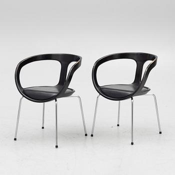 Anna von Schewen, a set of 8 armchairs, "Hug" Gärsnäs, early 2000s.