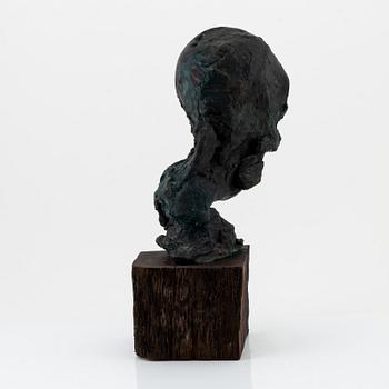 Claes Hake, a bronze sculpture, signed.