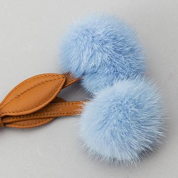 Fendi, keychain/bagcharm.