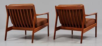 FÅTÖLJER, ett par, "USA 75", Folke Ohlsson, 1900-talets andra hälft.