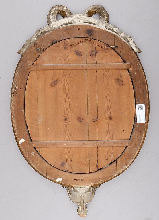 SPEGEL, gustaviansk, Stockholms Hallstämpel 1785.