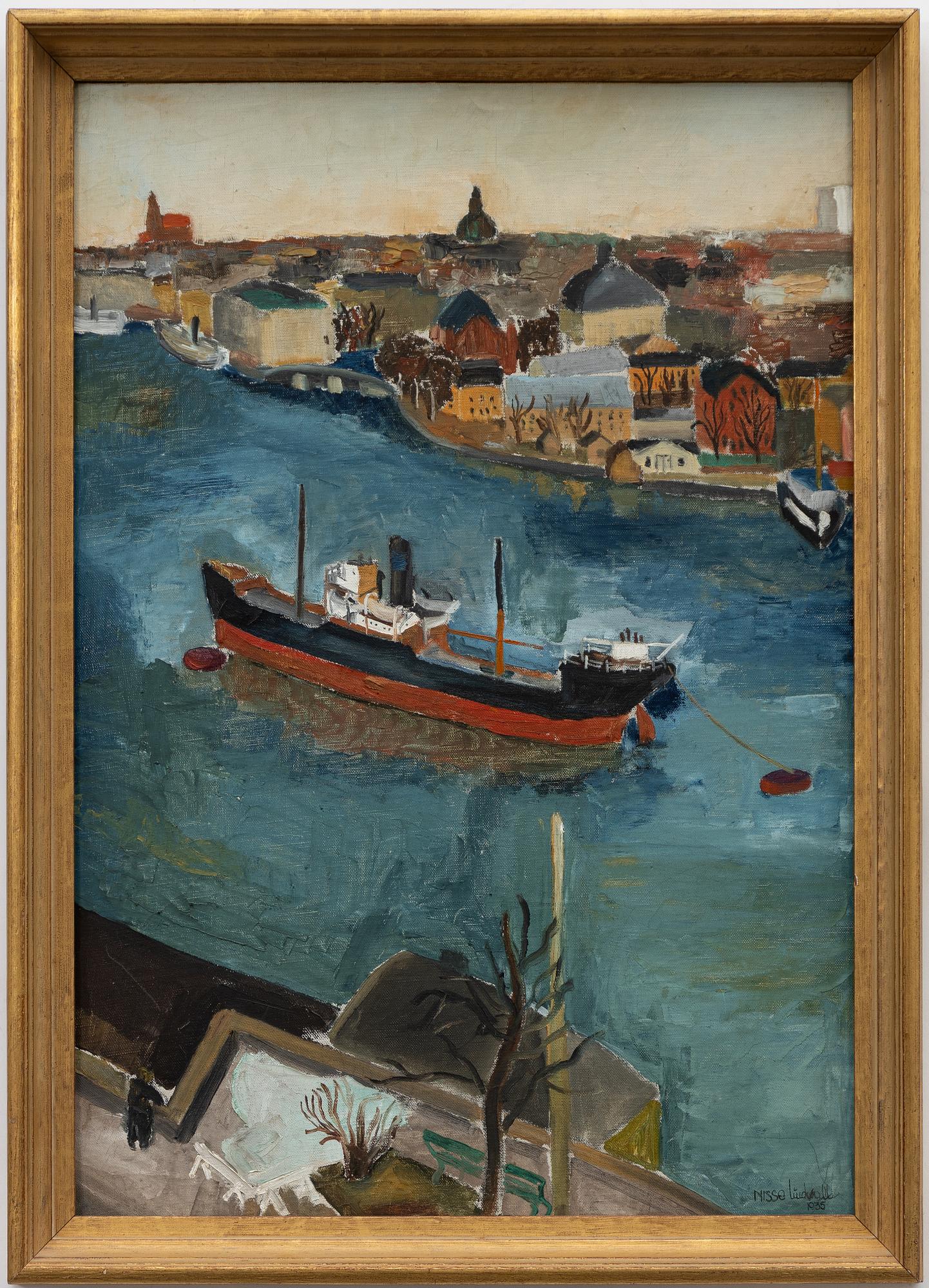 Nisse Lindwall, View towards Kastellholmen from Söder.
