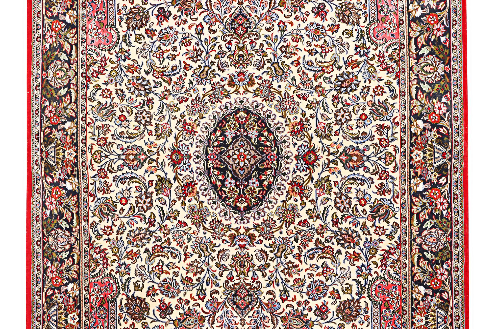 A Quum rug, c. 204 x 134 cm.
