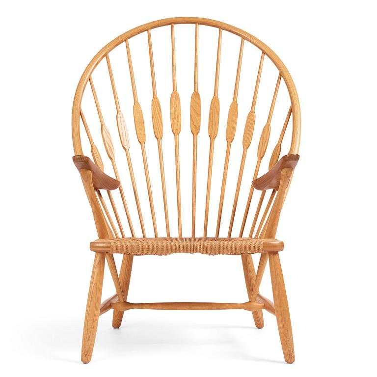 Hans J. Wegner, "Påfågelstolen / Peacock chair", Johannes Hansen, Danmark, 1950-60-tal.