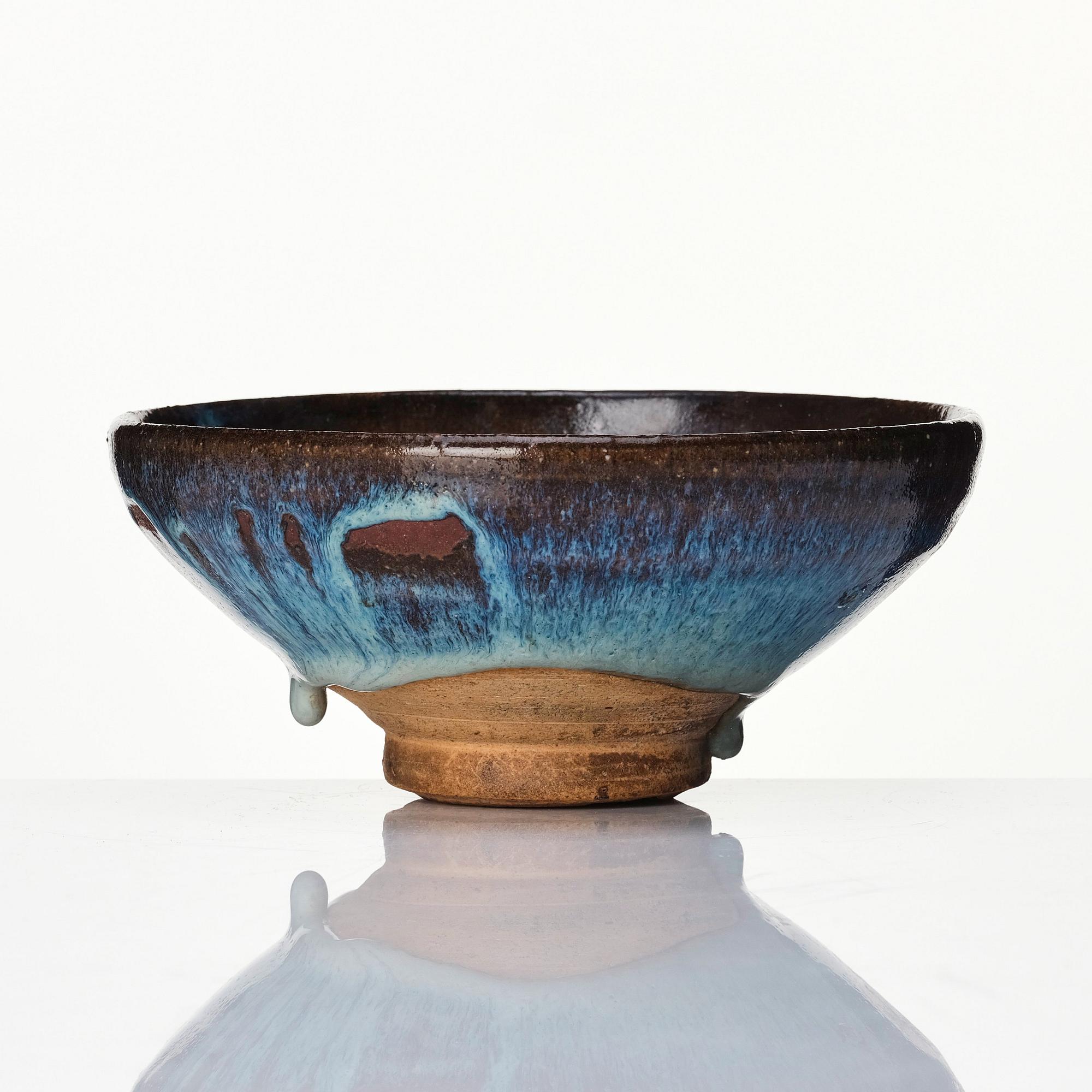 A lavender blue hairs fur glazed bowl, Song/Yuan dynasty.