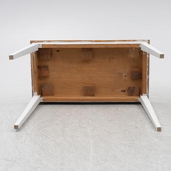 Side tables, a pair, 20th century.