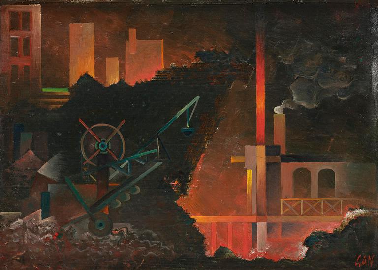 Gösta Adrian-Nilsson, "Byggt på Hälleberget".