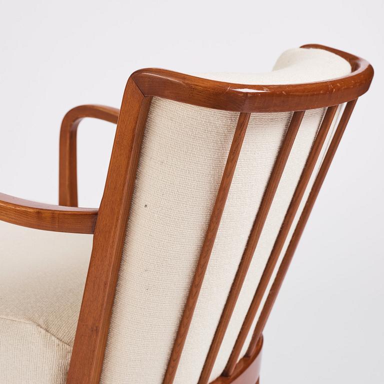 Otto Schulz, a Swedish Modern armchair, Boet, Gothenburg, 1930-40s.