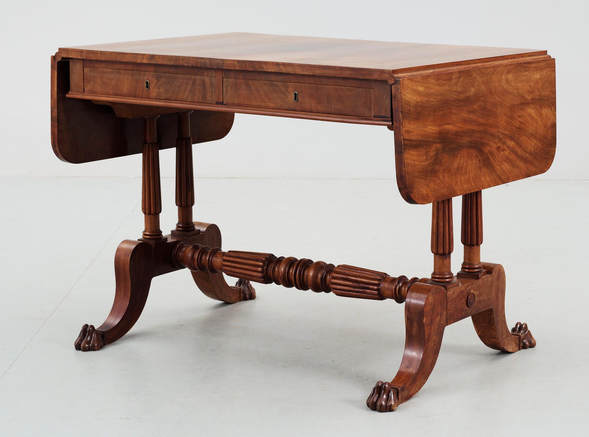 KLAFFBORD, senempire, 1800-tal.