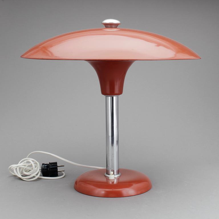 SKRIVBORDSLAMPA, märkt MSW, 1920-30 tal.